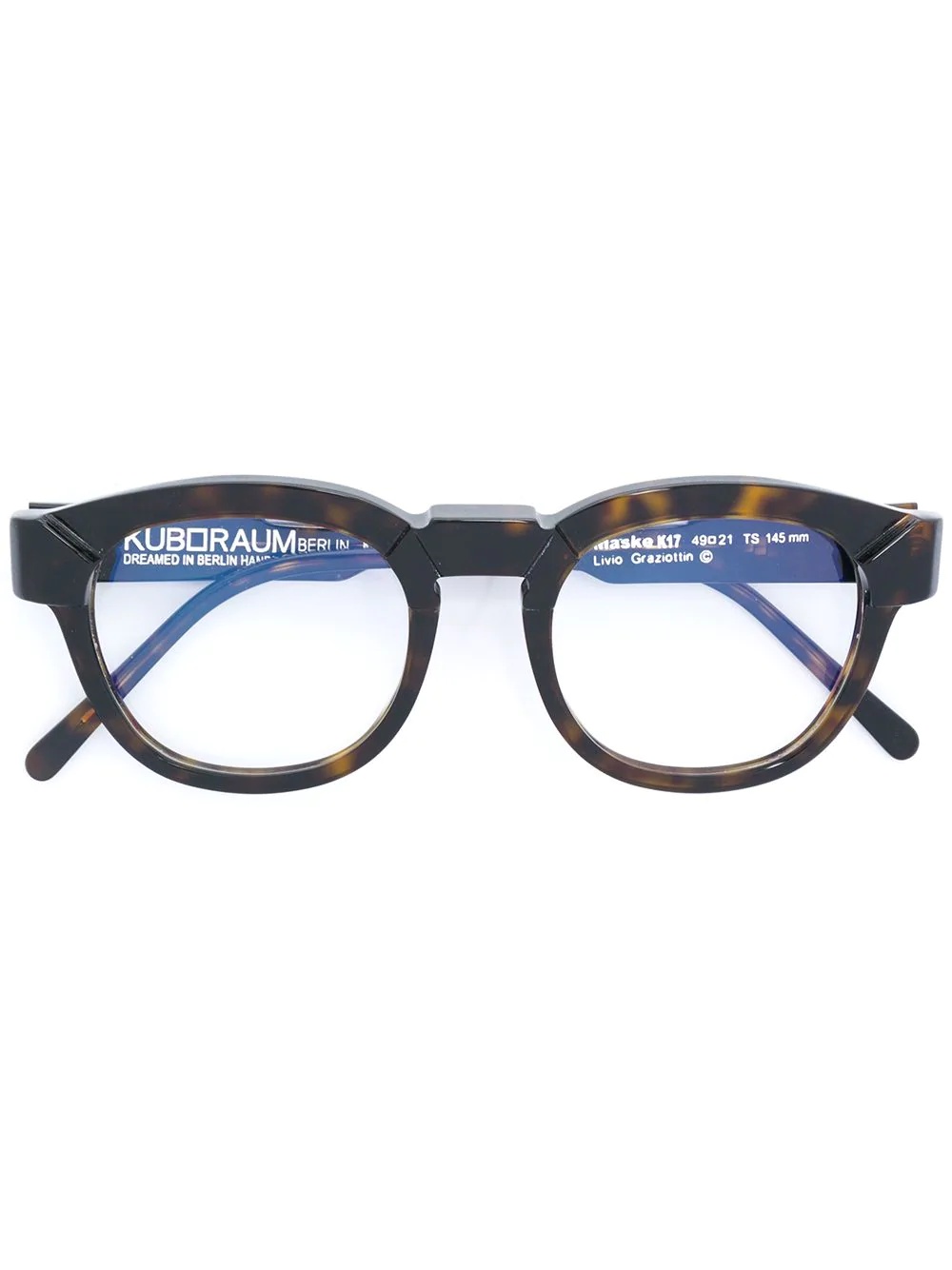 tortoiseshell round glasses - 1