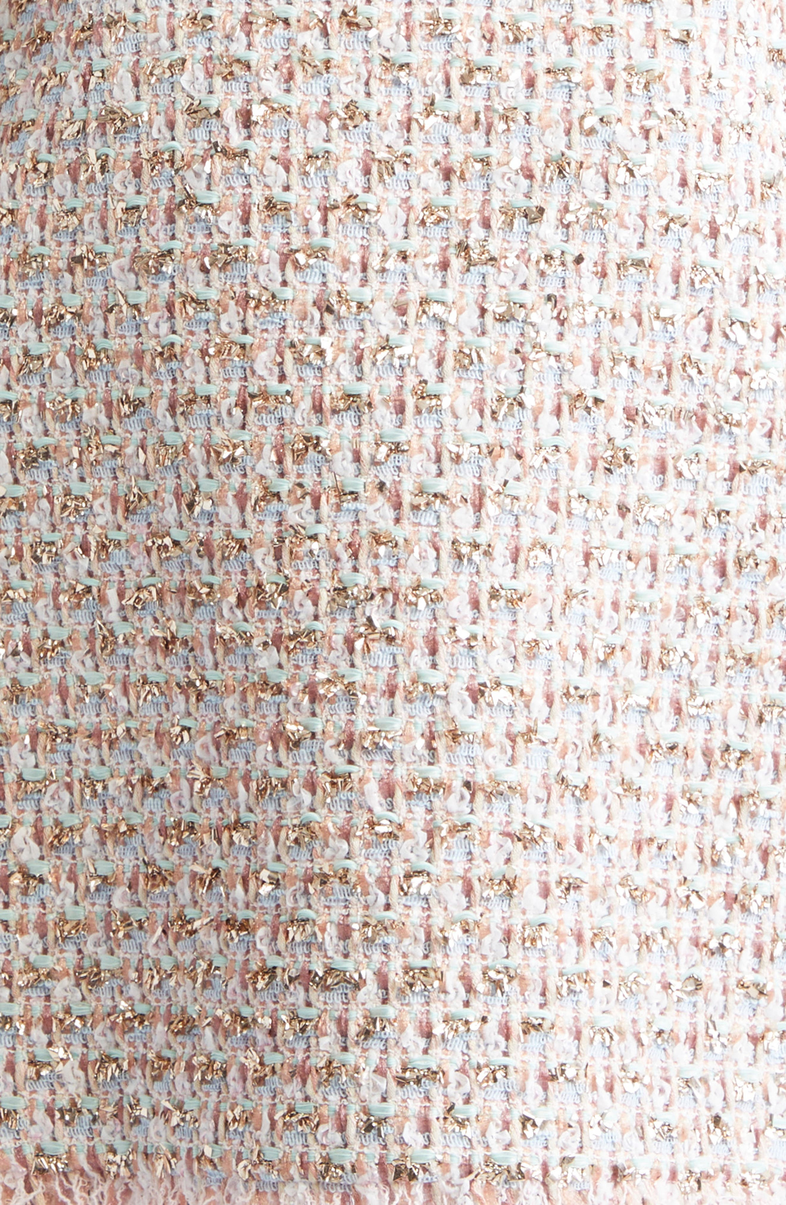 Valentino Garavani Crystal Embellished Ribbon Tweed Miniskirt in Multi at Nordstrom - 7