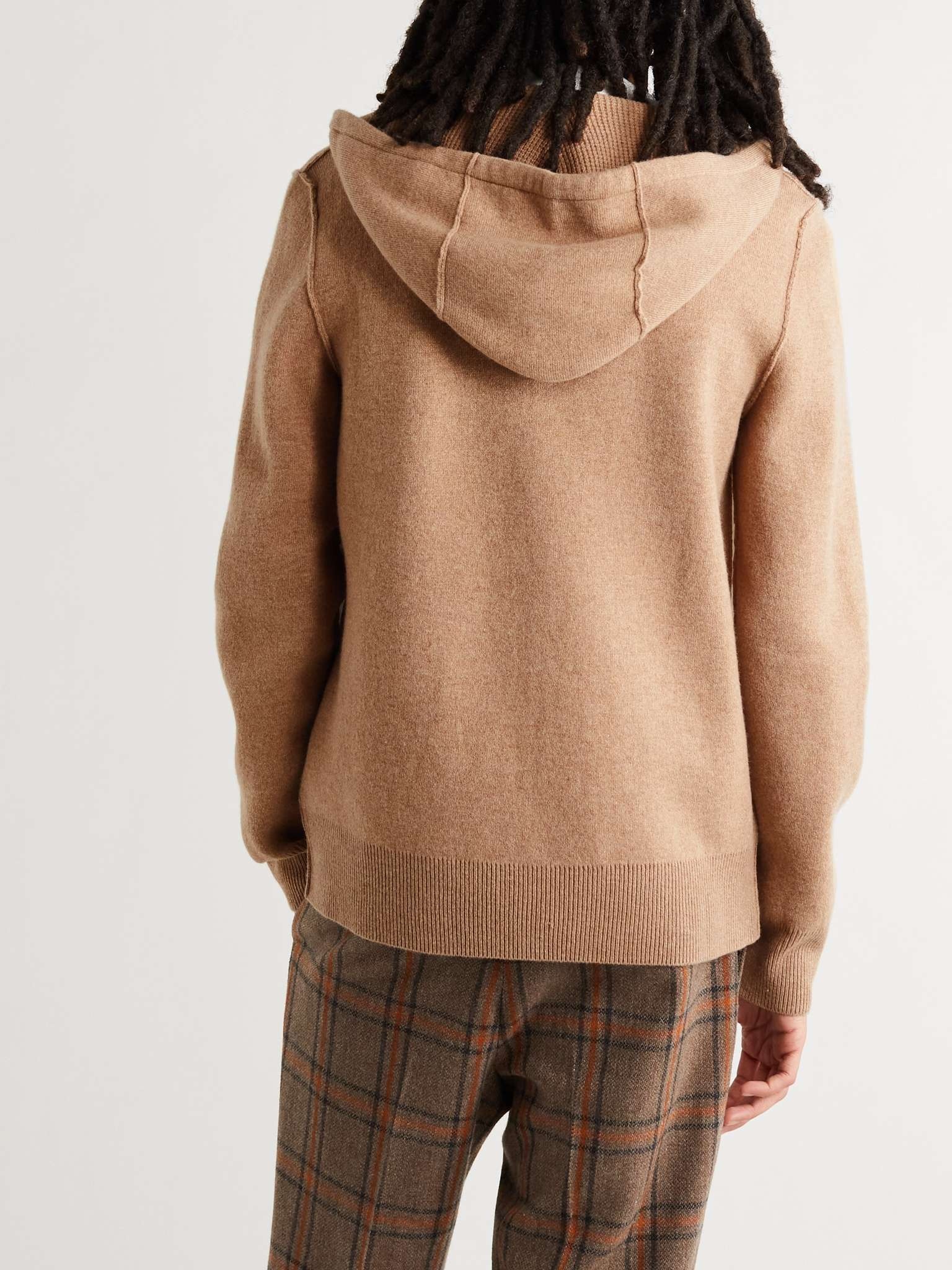 Cashmere-Blend Zip-Up Hoodie - 4