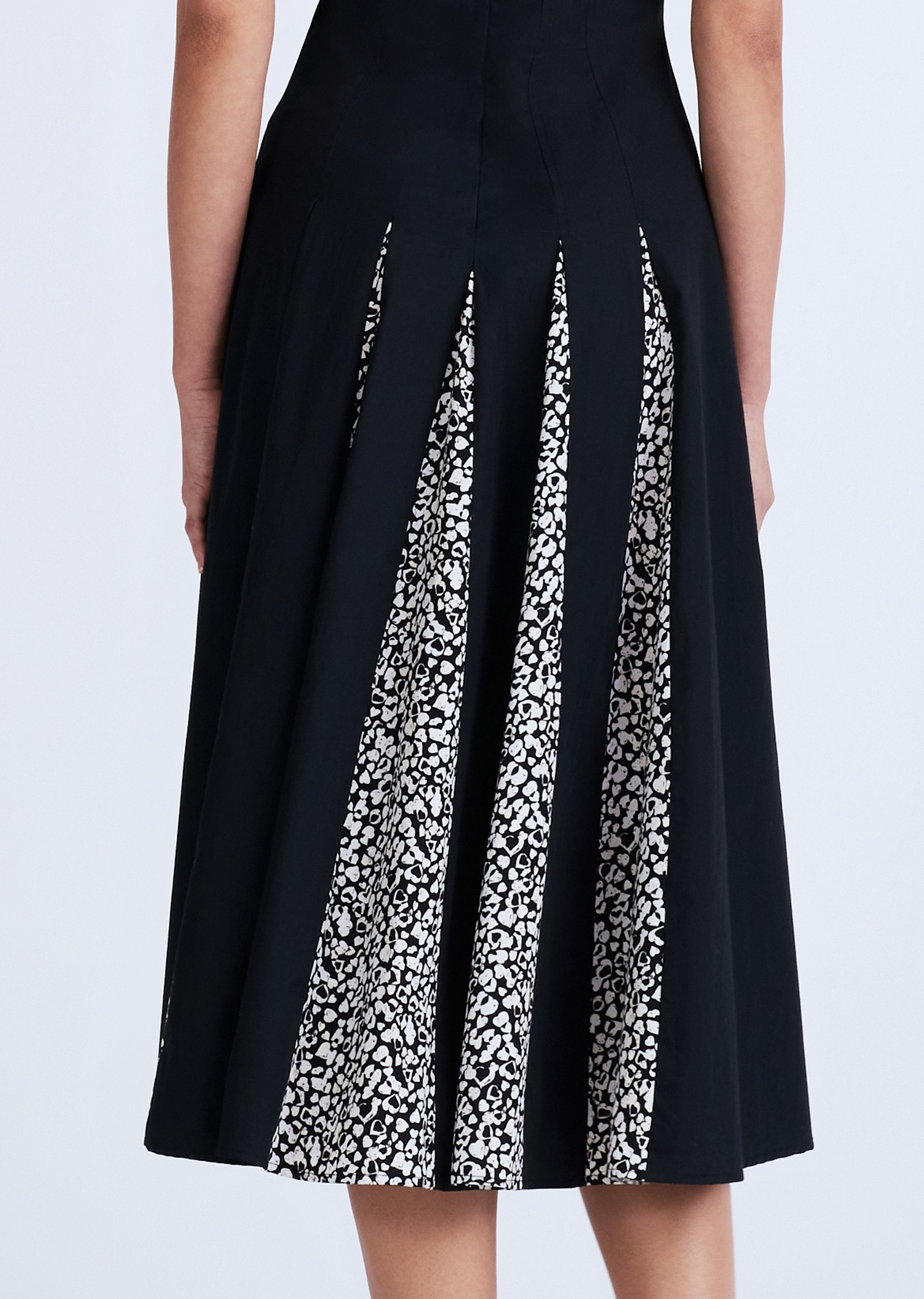 ELLA SLEEVELESS GODET DRESS - 3
