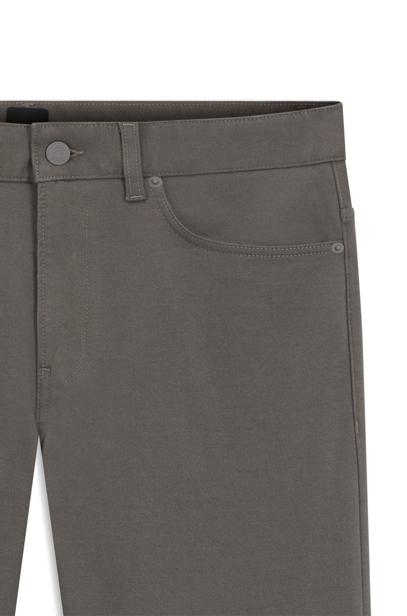 DELAWARE SLIM-FIT TROUSERS IN BRUSHED SATIN 6