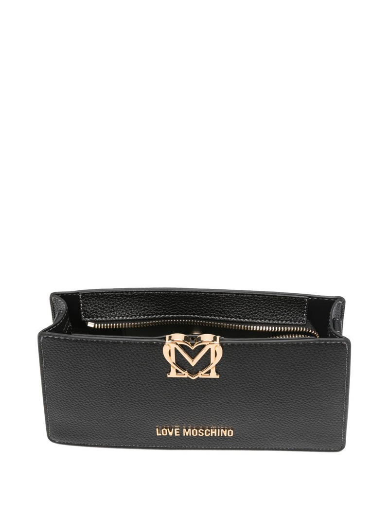 logo-plaque shoulder bag 5