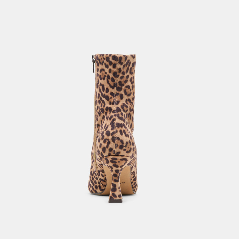 GLAMOR BOOTS DK LEOPARD STELLA SUEDE 7