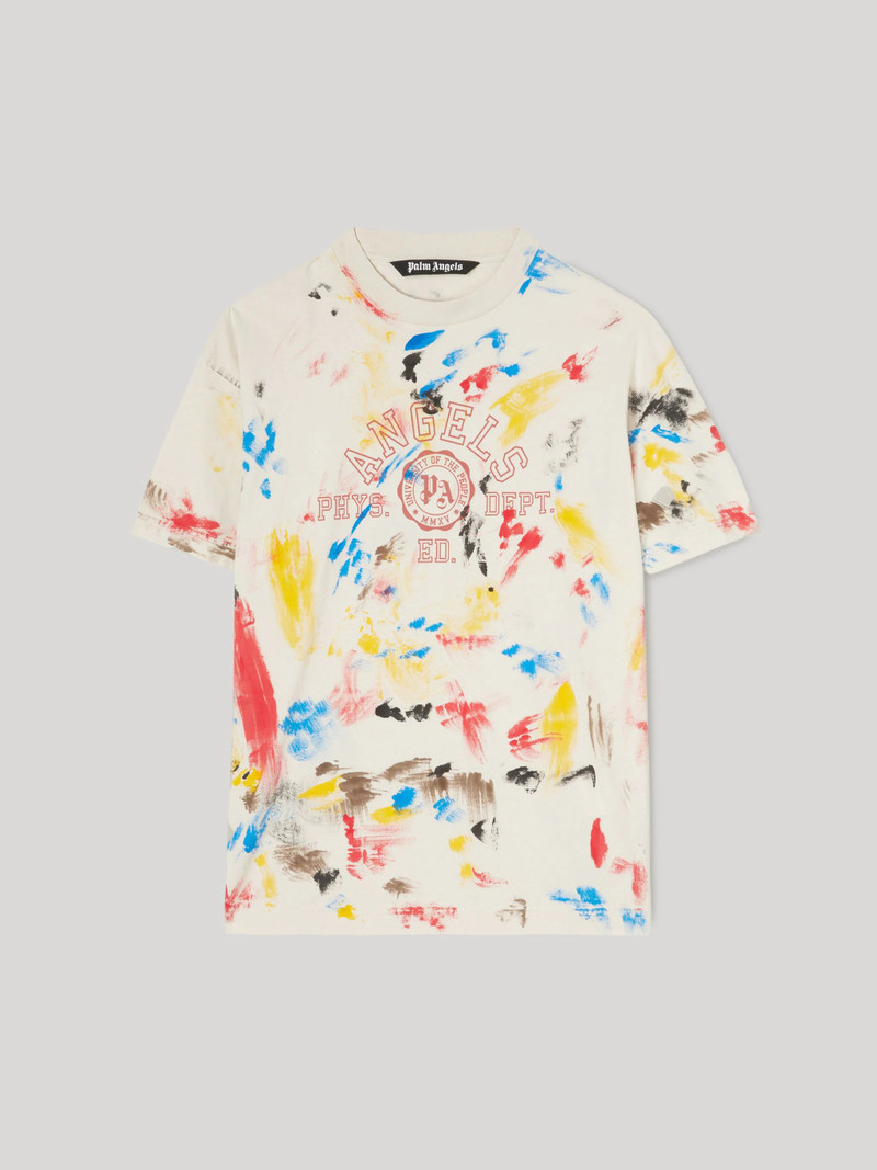 PAINTED COLLEGE T-SHIRT - 1