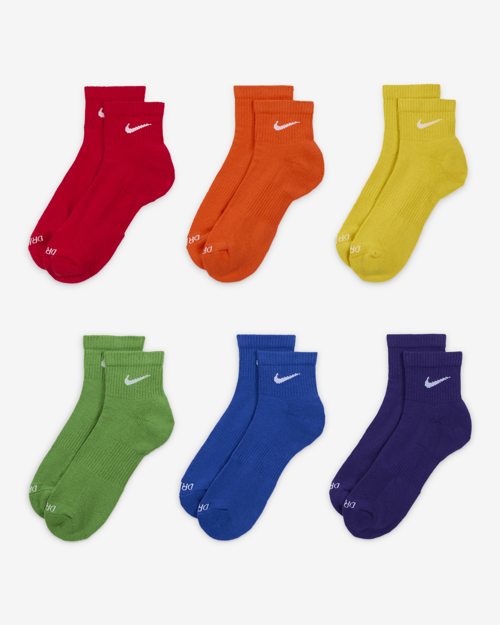 Nike Everyday Plus Cushioned Training Ankle Socks (6 Pairs) - 2