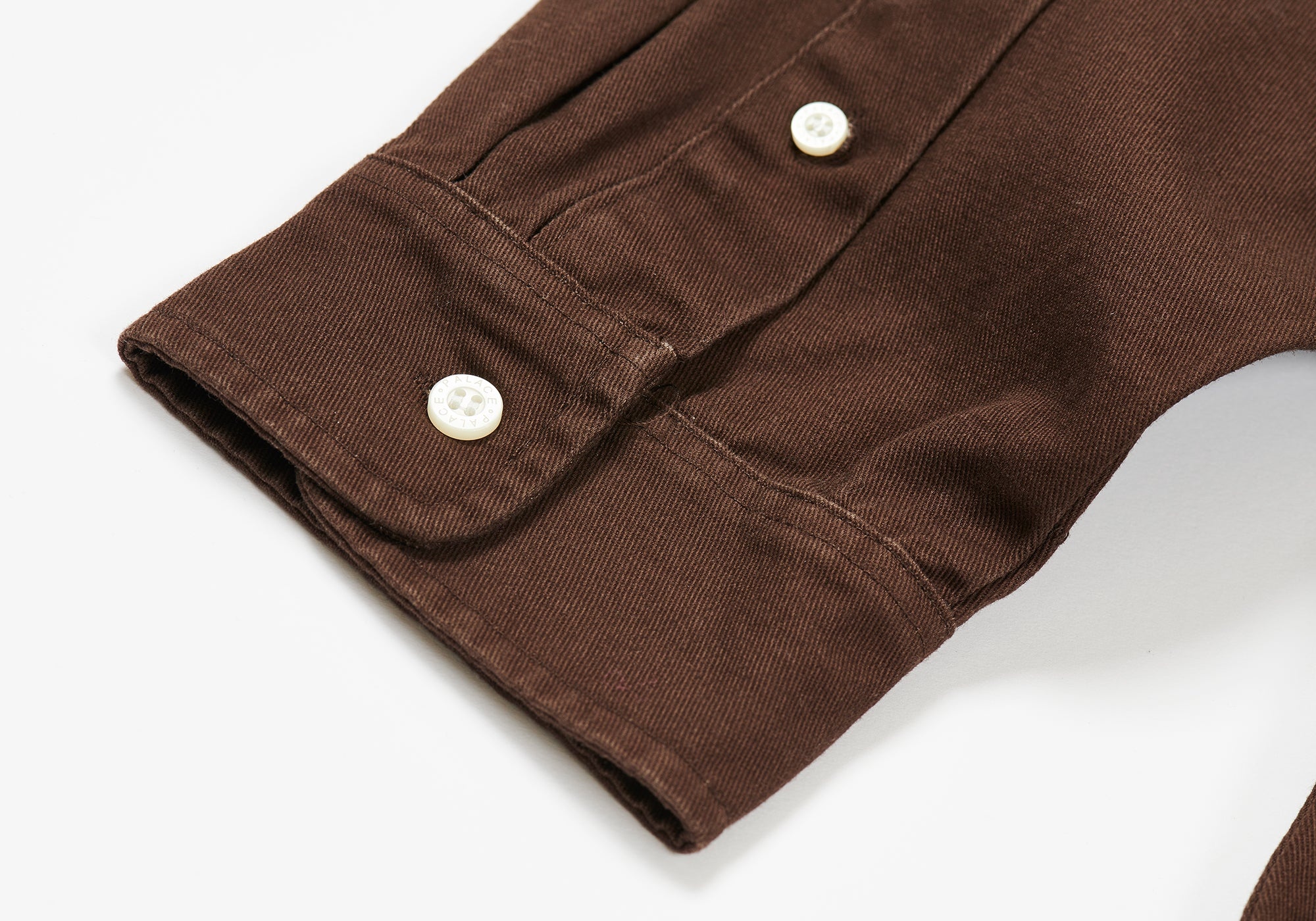 OLD ENGLISH OVERSHIRT NICE BROWN - 5