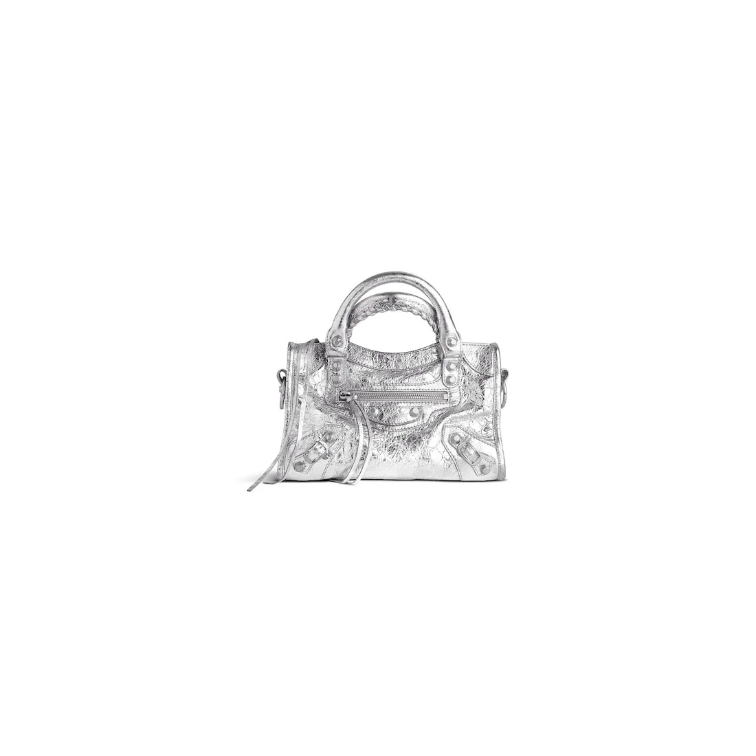 Women's Le City Mini Bag in Silver - 1
