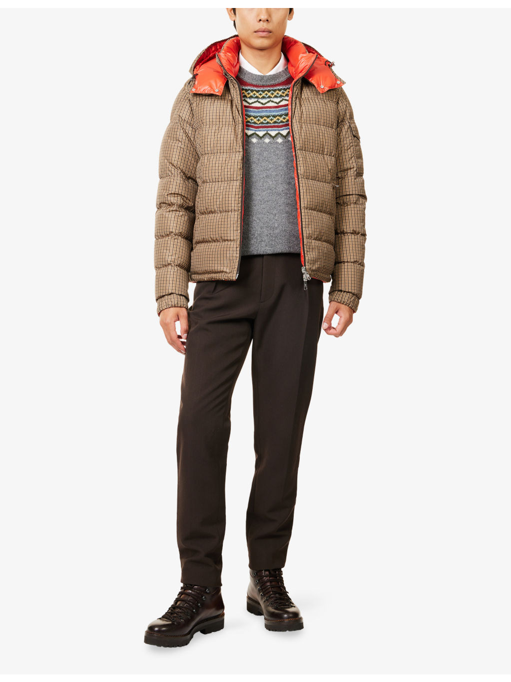 Jonage Jacket Houndstooth Down Jacket - 2