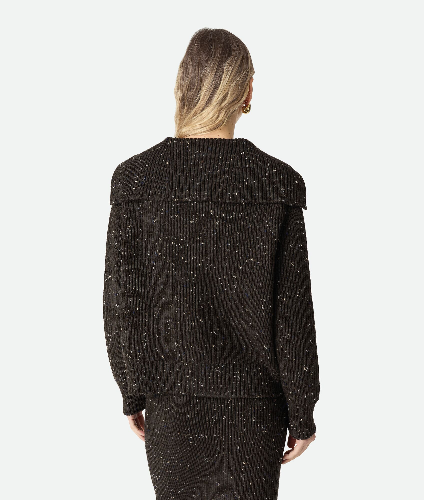 Wool English Rib Cardigan - 3