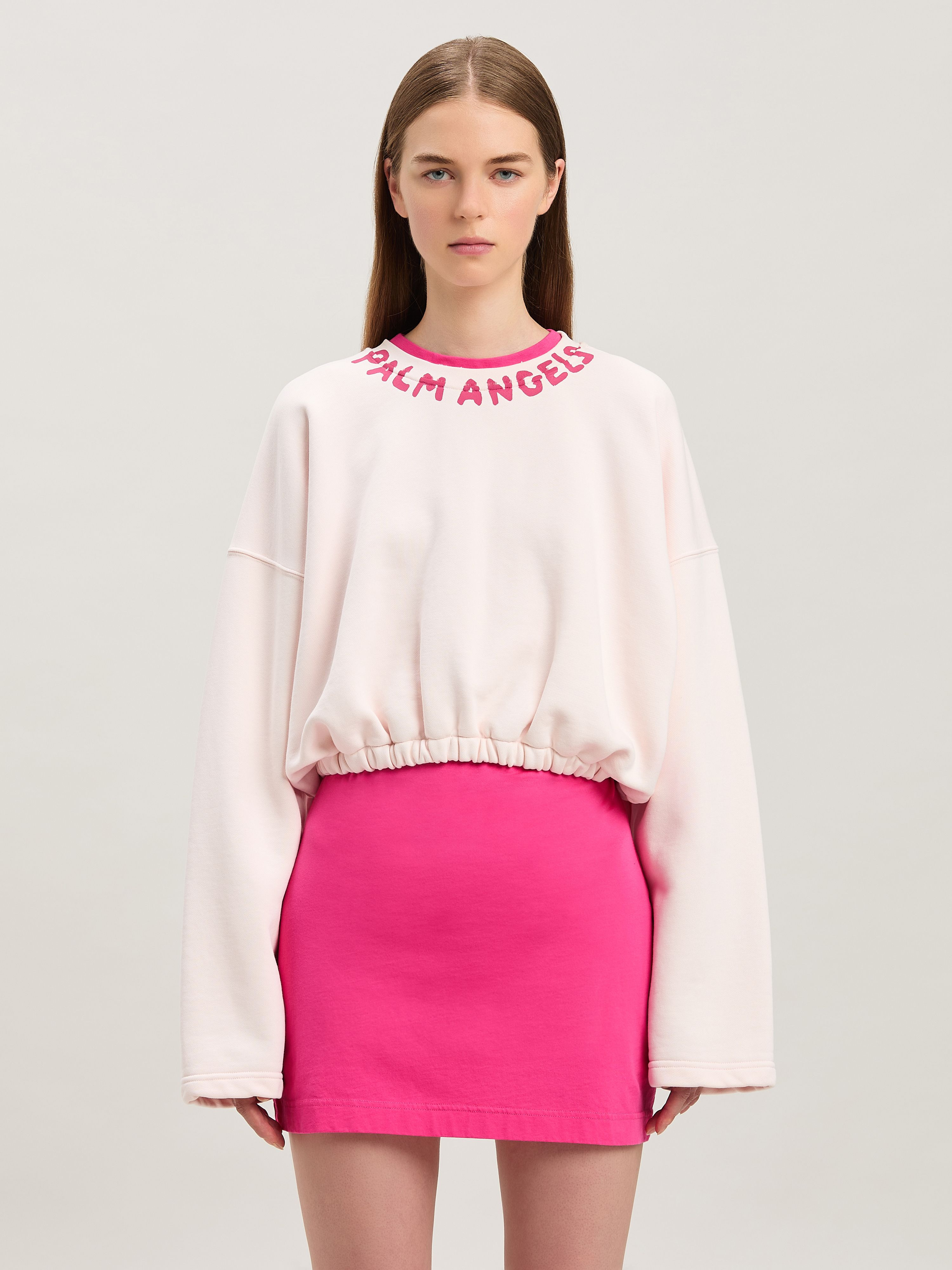 Logo Cropped sweatshirt - 3