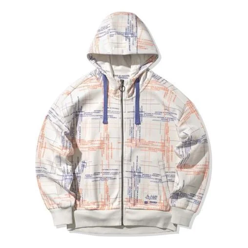 Li-Ning Alphabet Printing Frost Jacket 'White' AWDQ028-4 - 1