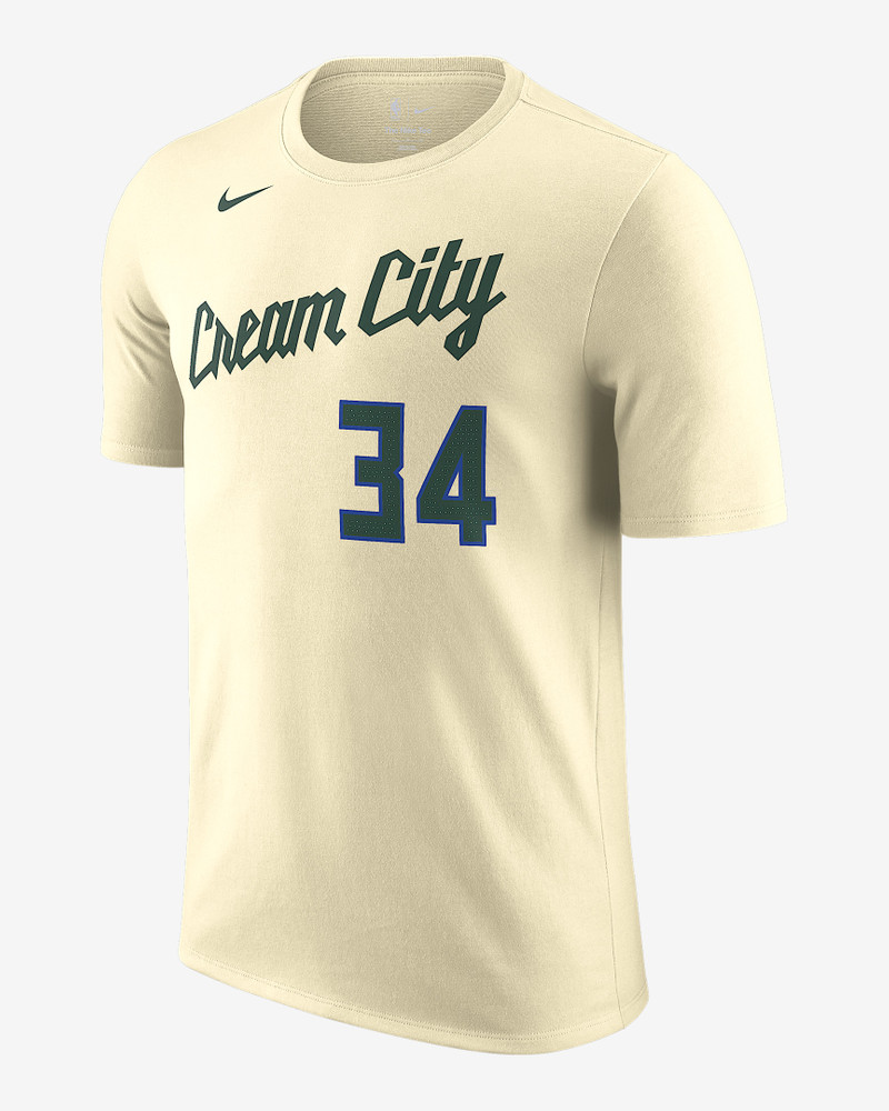 Milwaukee Bucks Essentials City Edition Men's Nike NBA T-Shirt 1