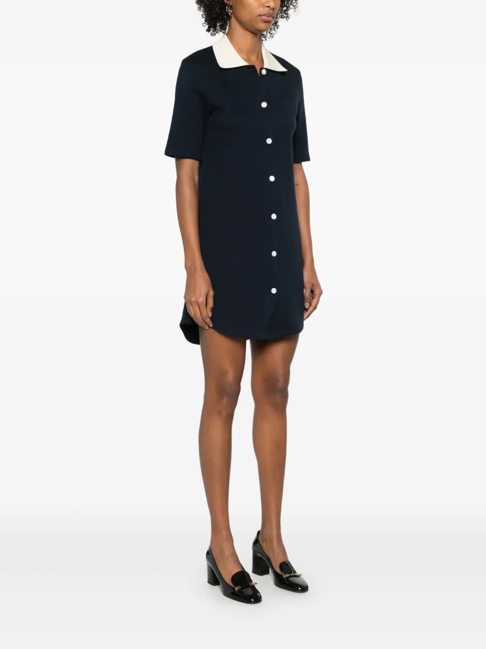 Ribbed Mini Dress - 3