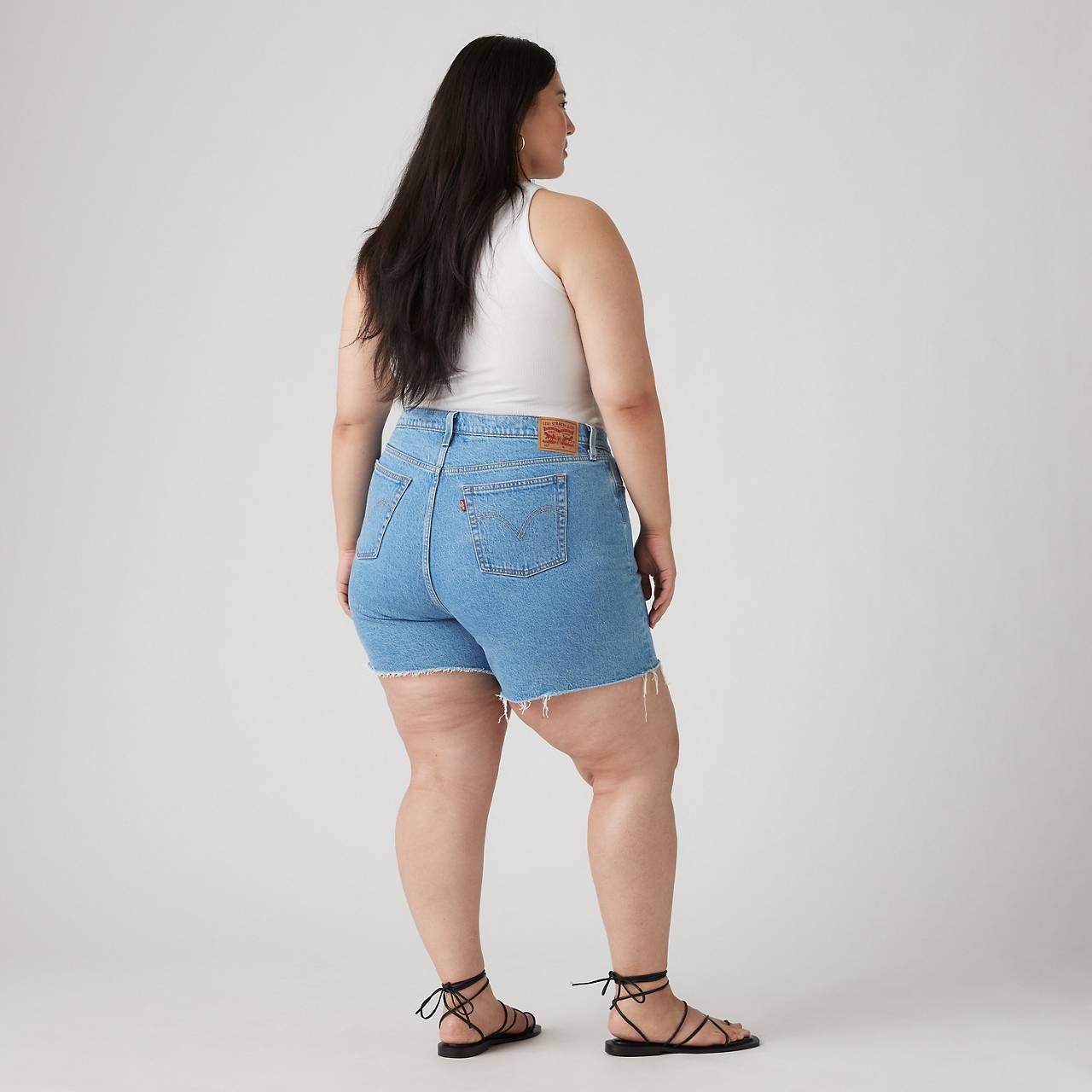 501® ORIGINAL FIT HIGH RISE WOMEN'S SHORTS (PLUS SIZE) - 5