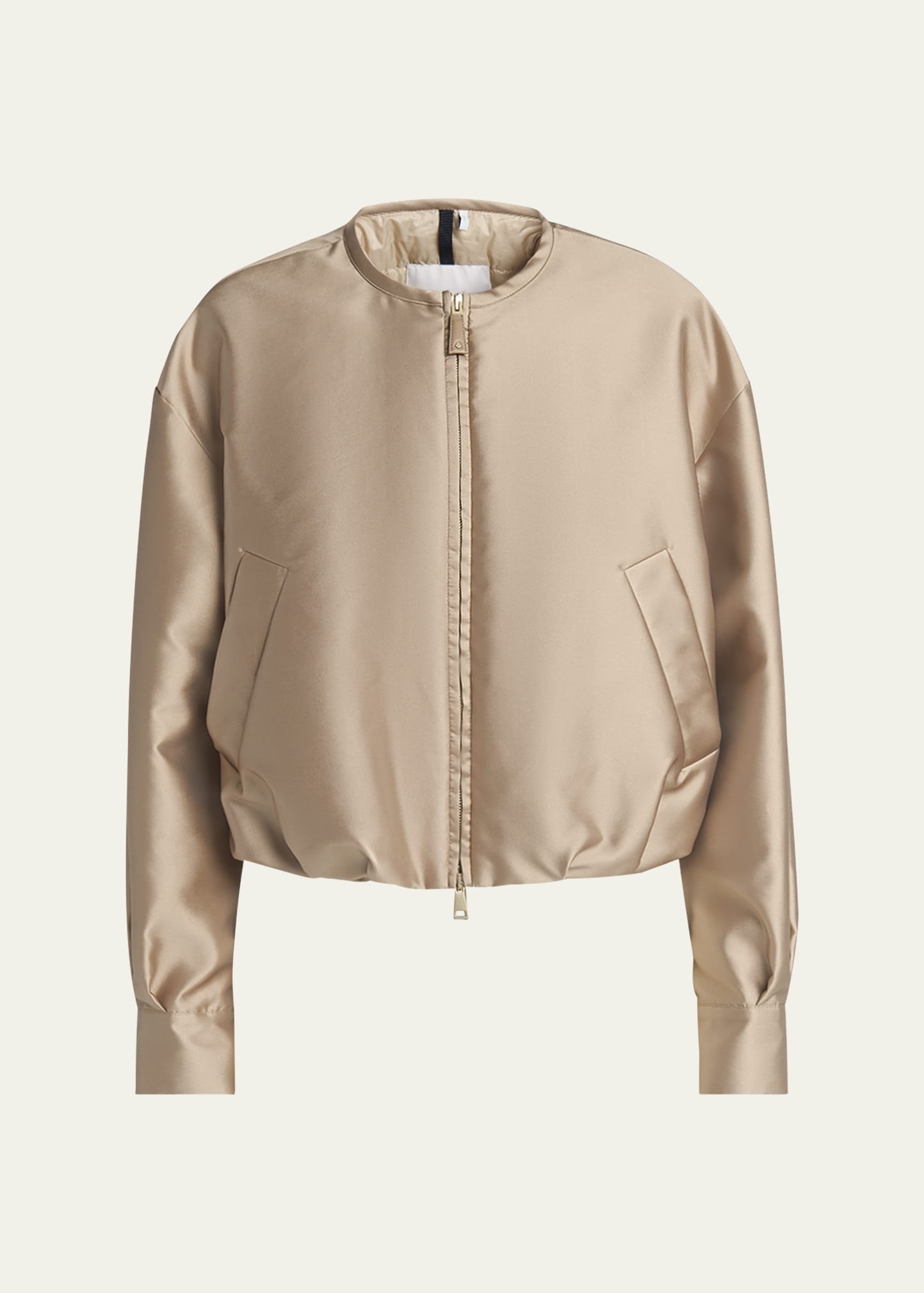 Maupa Satin Bomber Jacket - 1