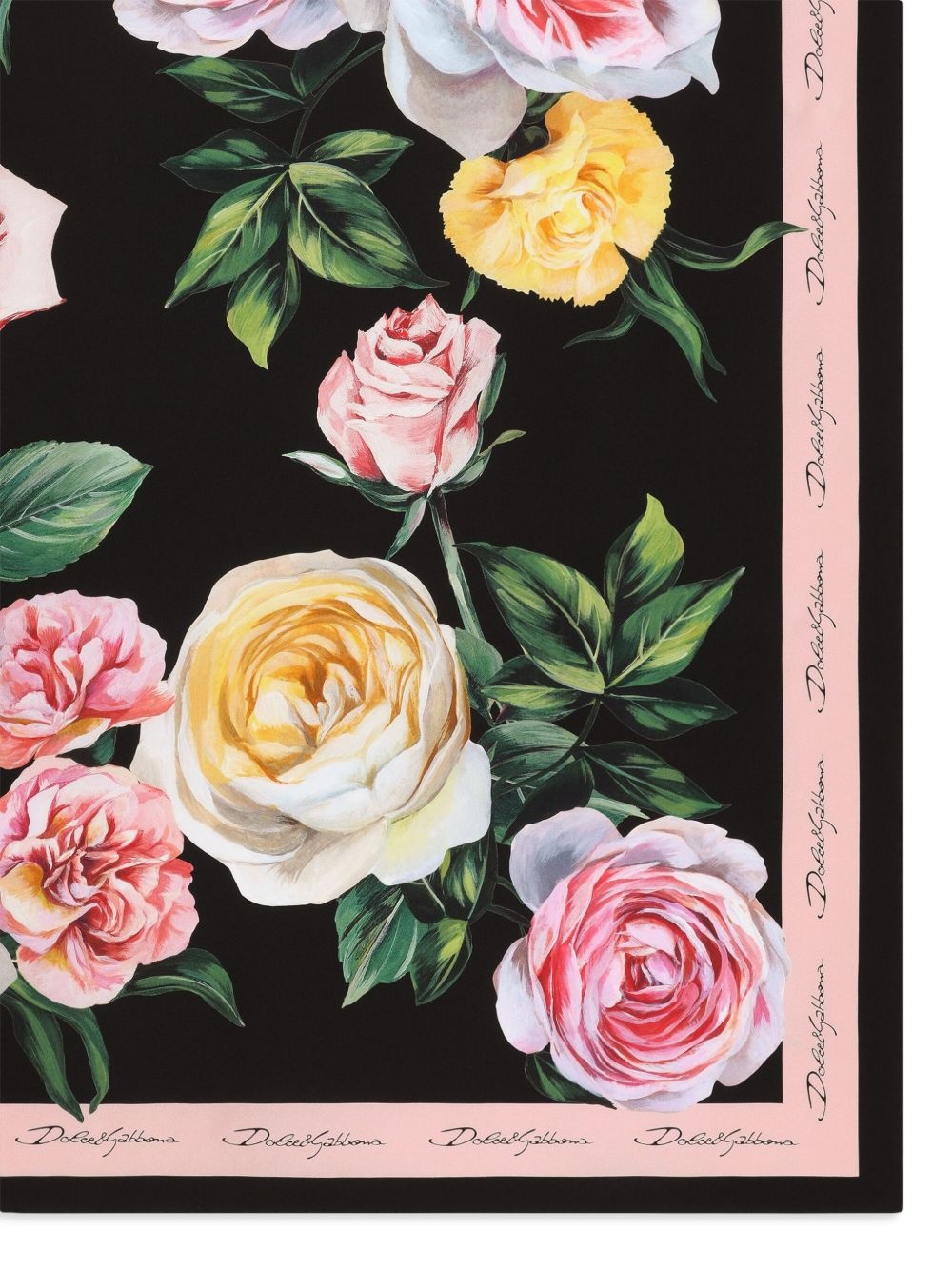 floral-print foulard - 2