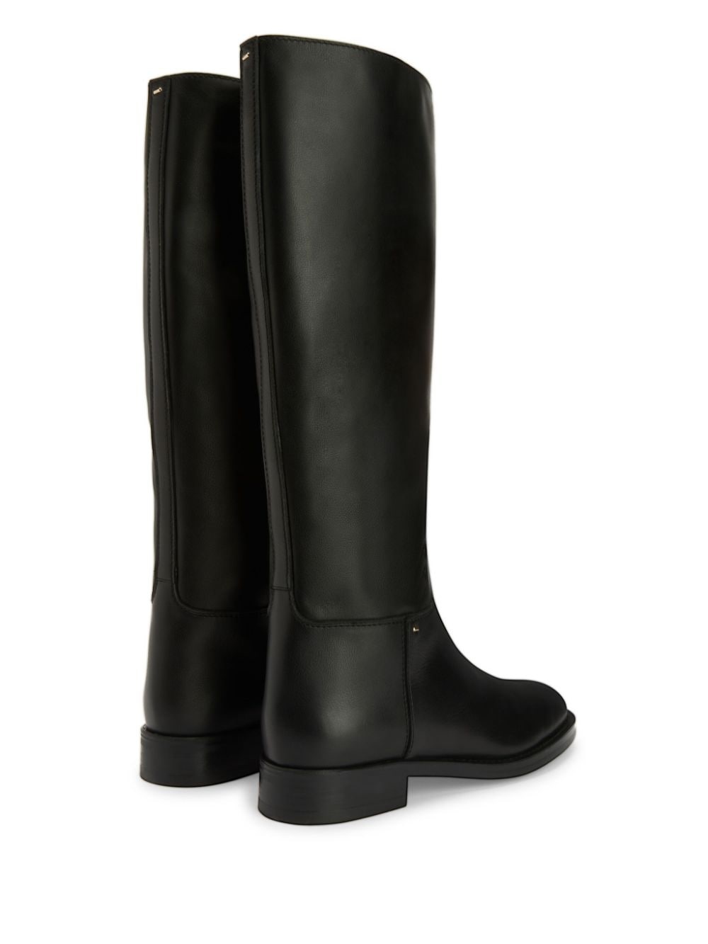 Nourine leather mid-calf boots - 3