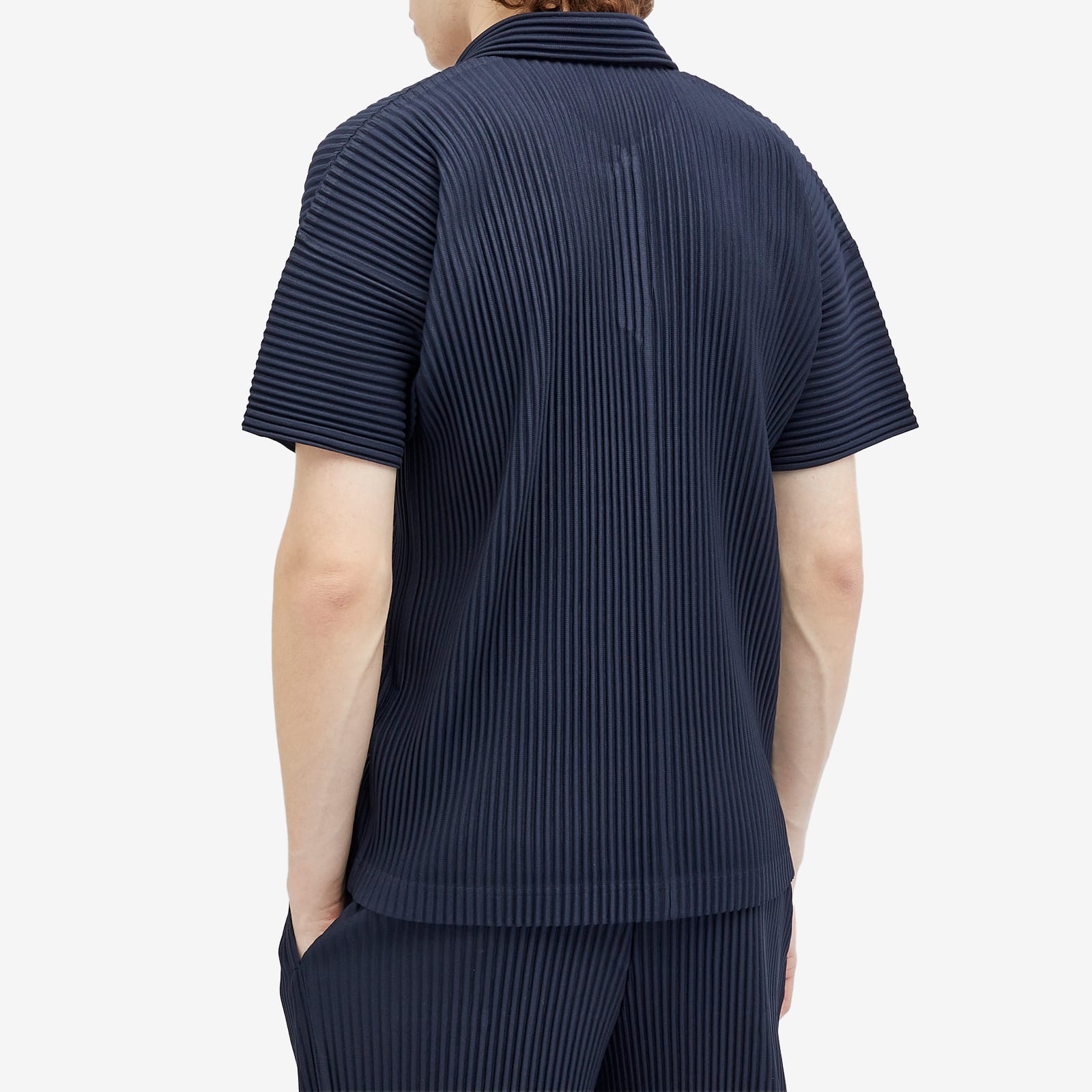 Homme Plissé Issey Miyake Pleated Polo Shirt - 3