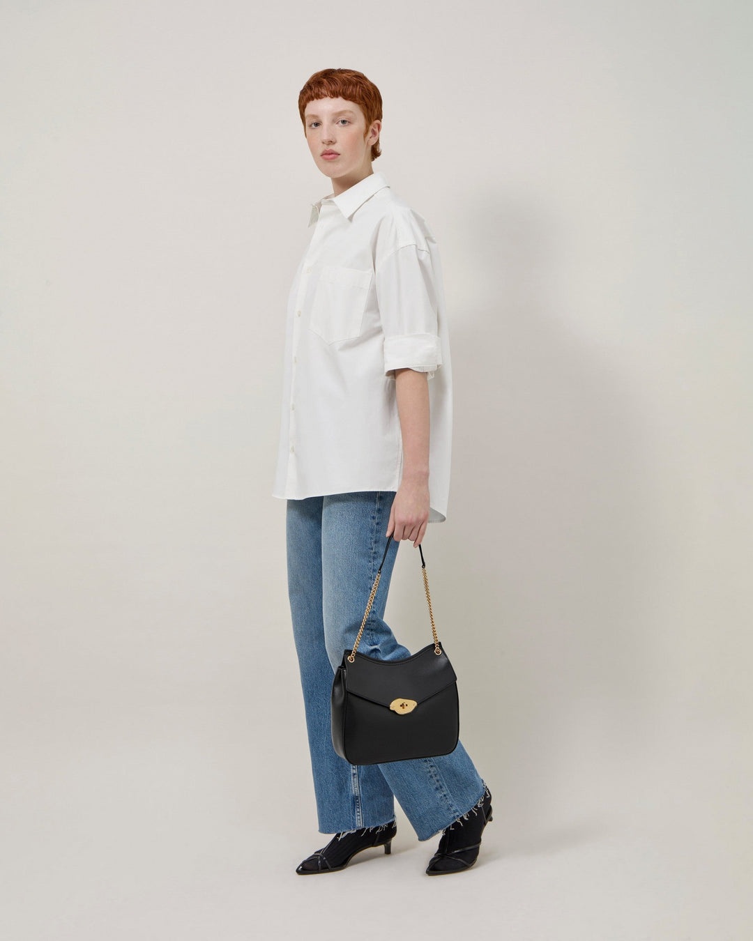 Mulberry Lana Chain Shoulder High Gloss | club21 | REVERSIBLE