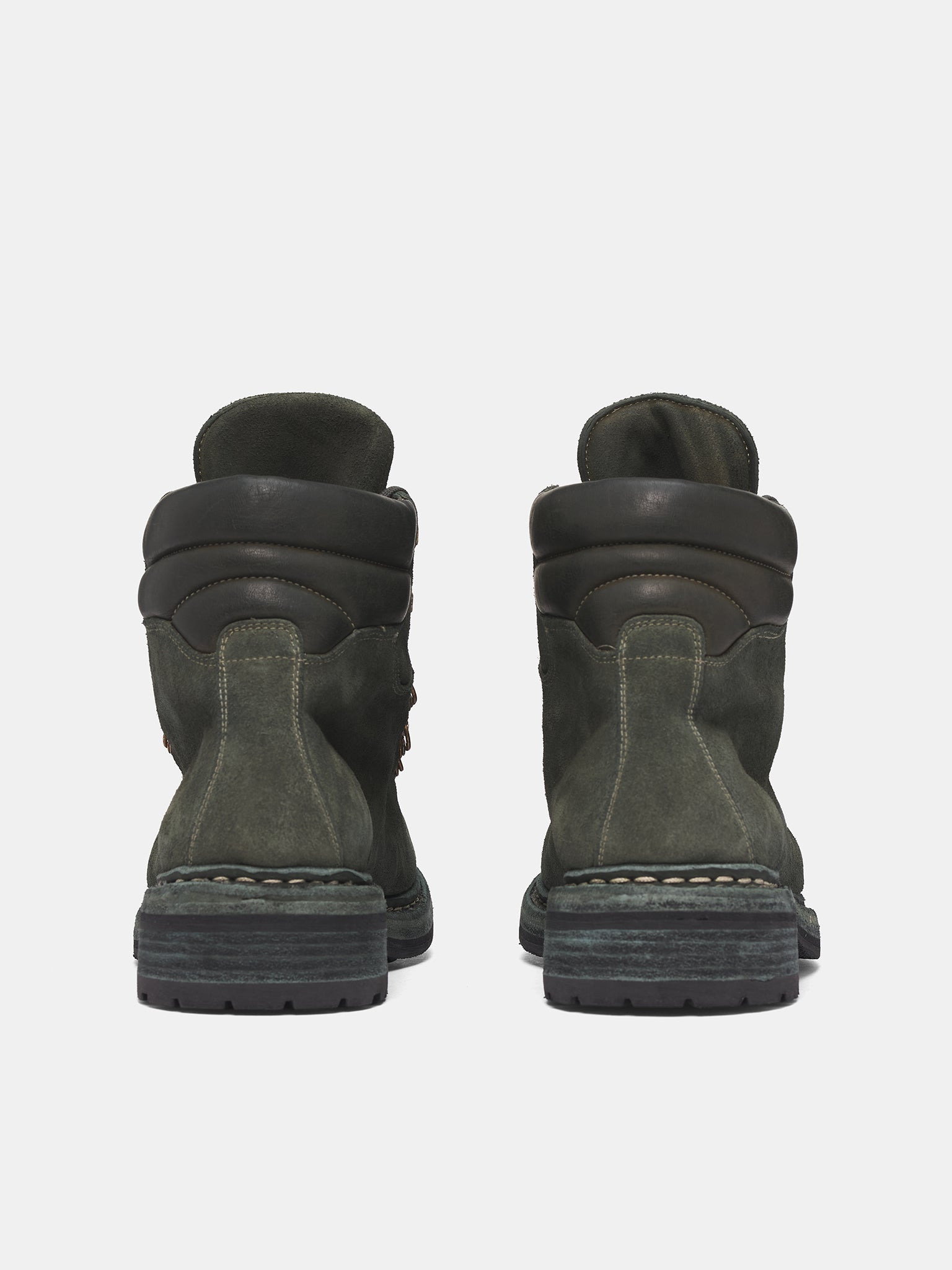 Green 19M Reverse Calf Hiking Boots - 4