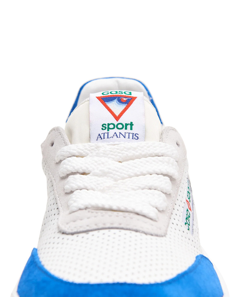 Mens Atlantis White & Blue Sneaker 12