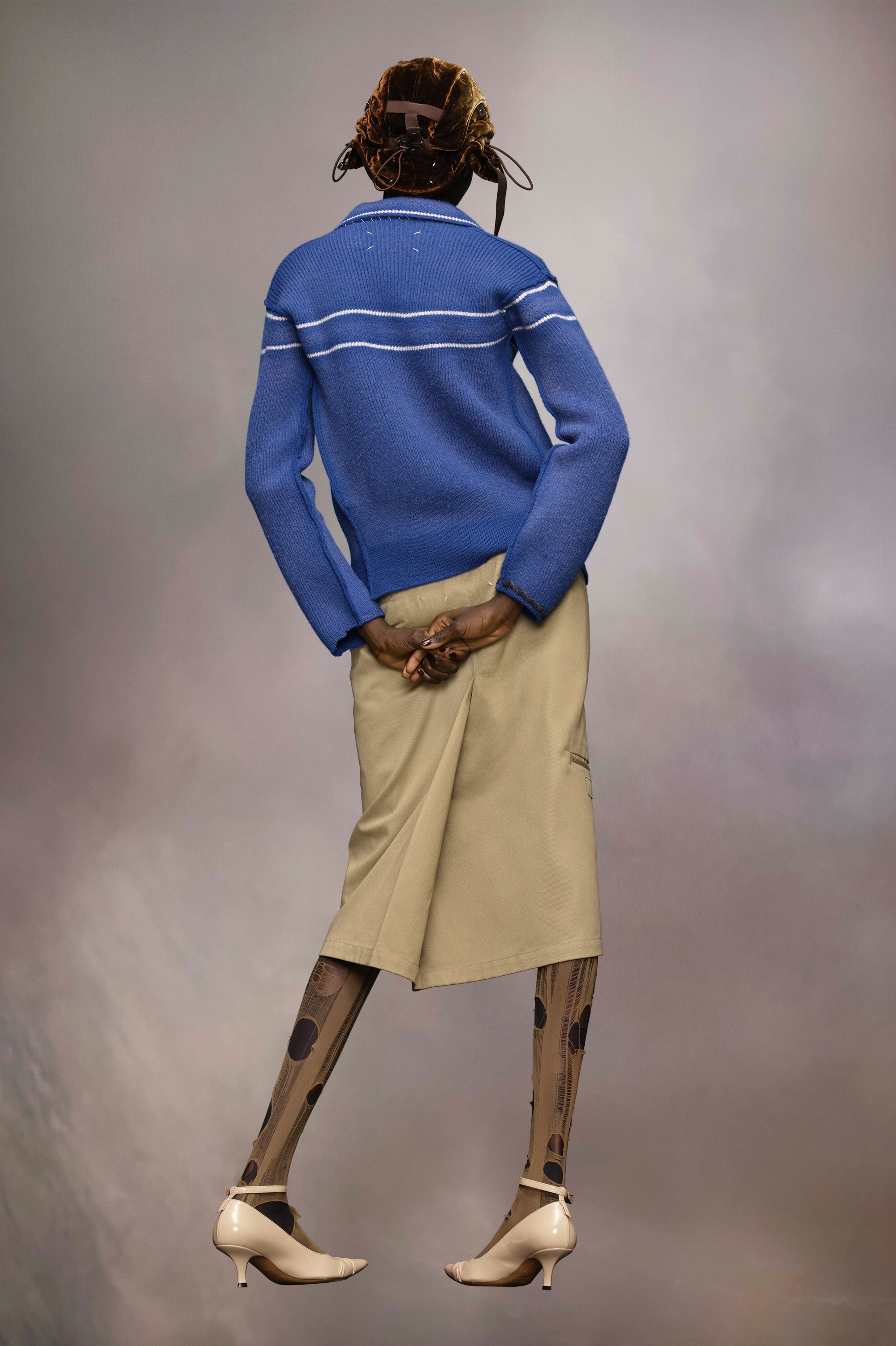 Sunbleached wool cardigan - 5