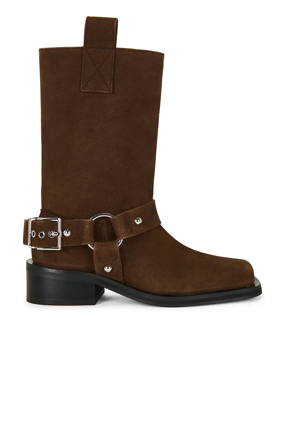 Mid Shaft Biker Boot - 1