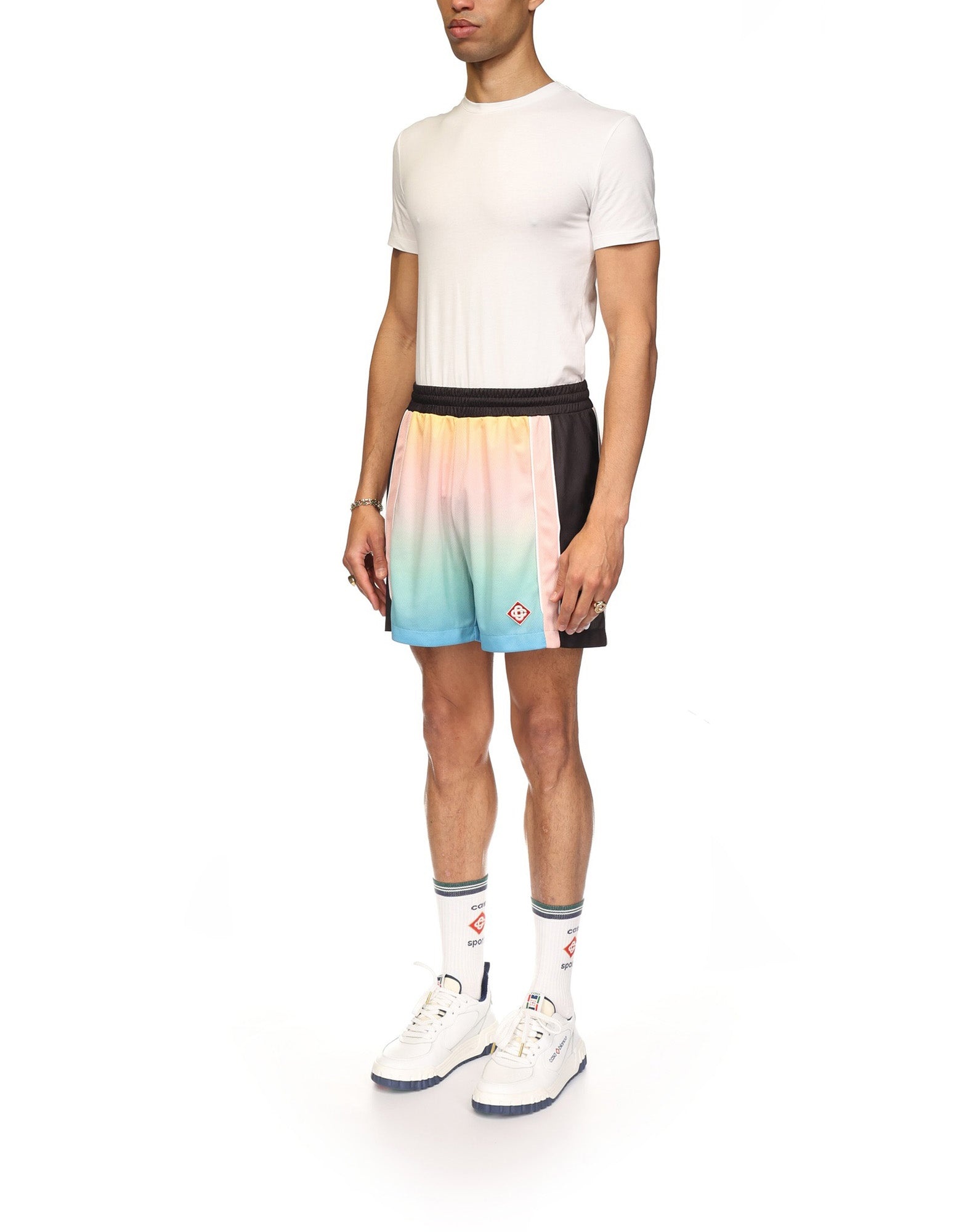 Pastel Gradient Football Shorts - 3