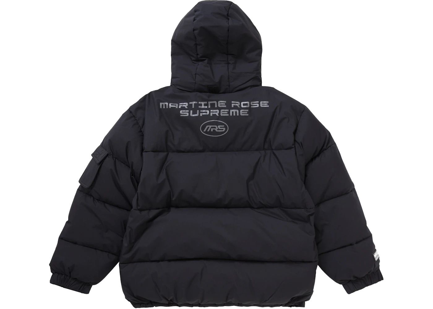 Supreme Martine Rose Down Puffer Jacket Black - 3