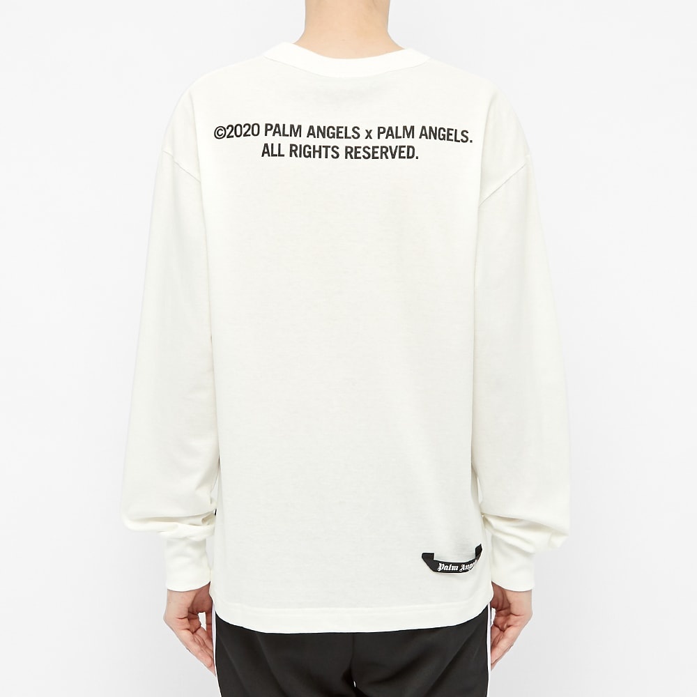 Palm by Palm Angels Long Sleeve Palm Logo Tee - 5