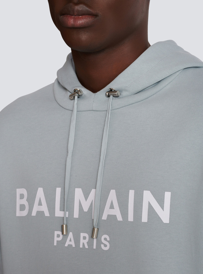 Printed Balmain Paris hoodie 7