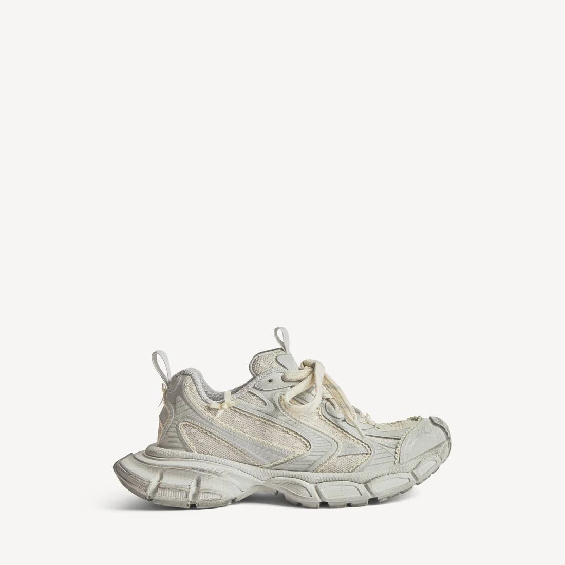 Women's 3xl Tulle Sneaker in Grey/yellow - 1