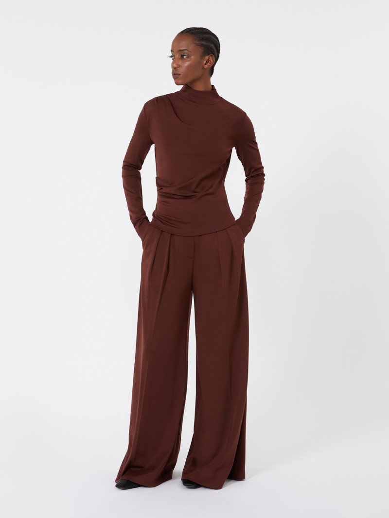 Max Mara ORME Wool jersey top outlook