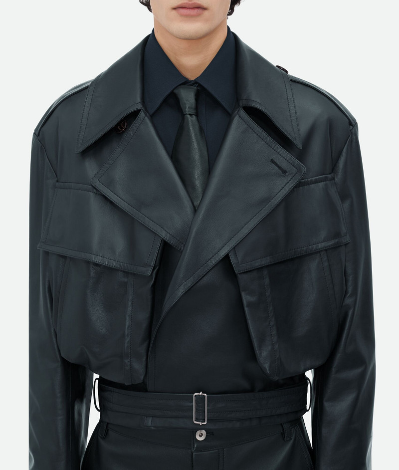 Leather Belted Blouson 5