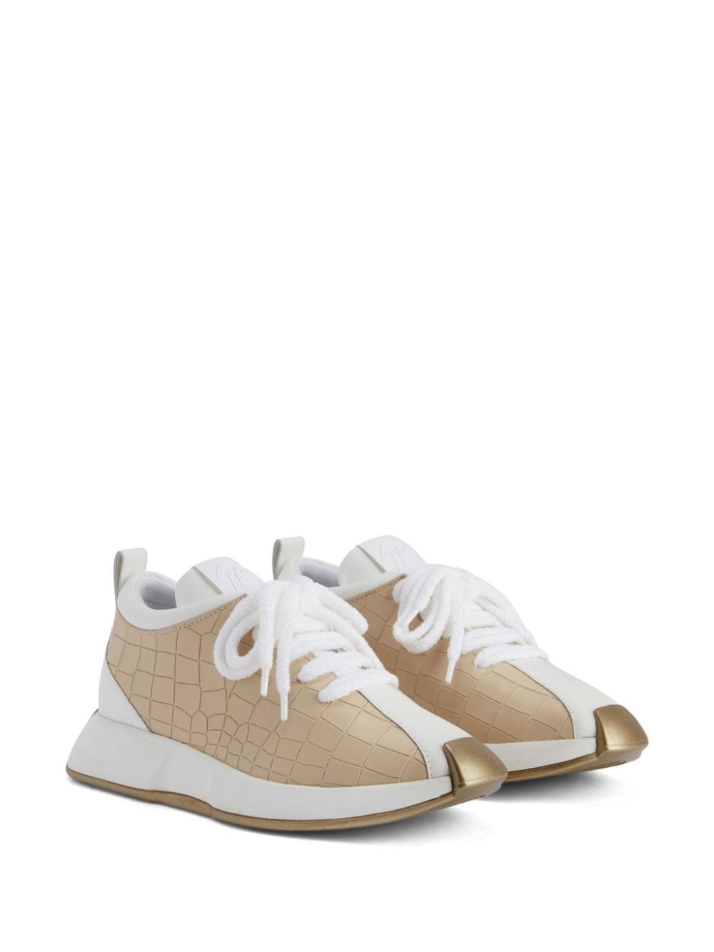 Ferox crocodile-print sneakers - 2
