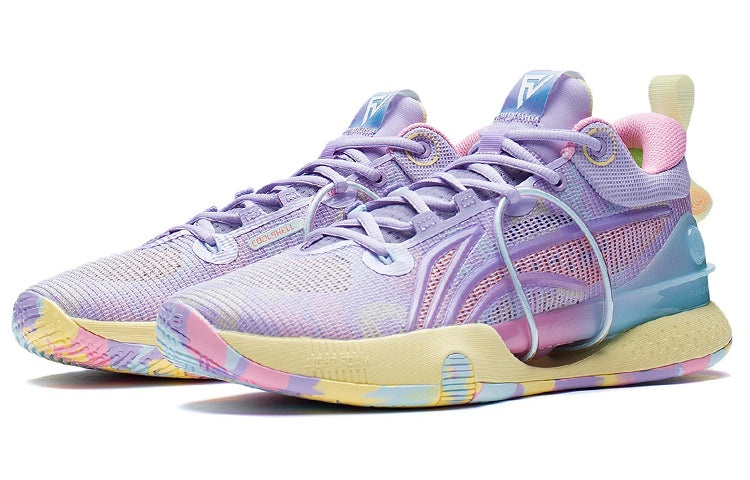 Li-Ning Speed 8 Premium 'Purple Light Yellow' ABAS015-3 - 3