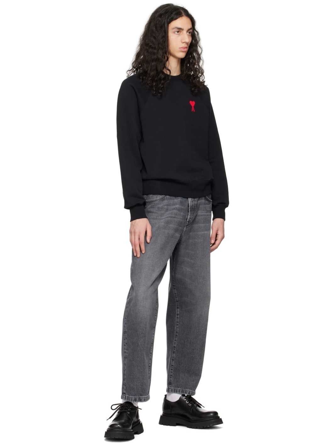 Black Ami de Cœur Sweatshirt - 4