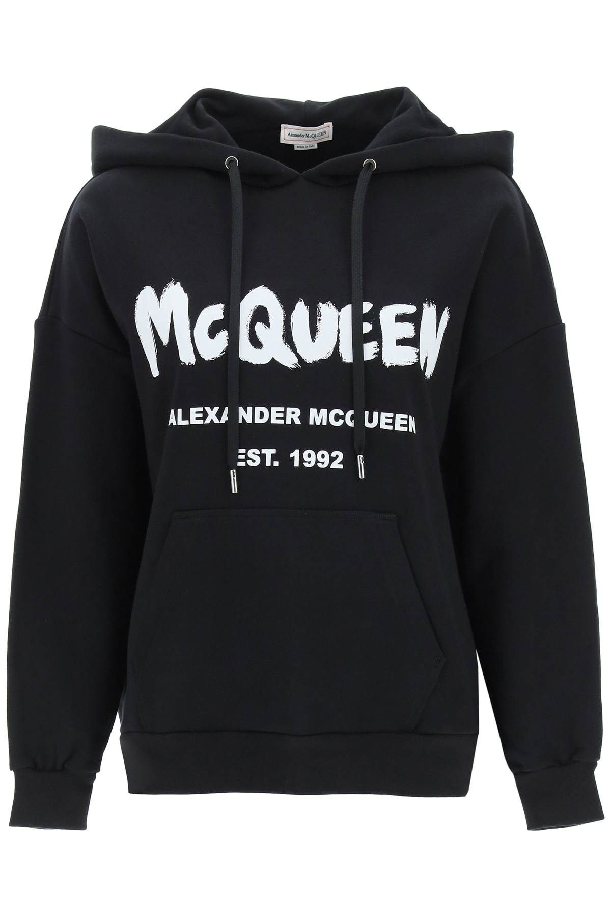 MCQUEEN GRAFFITI HOODIE - 1