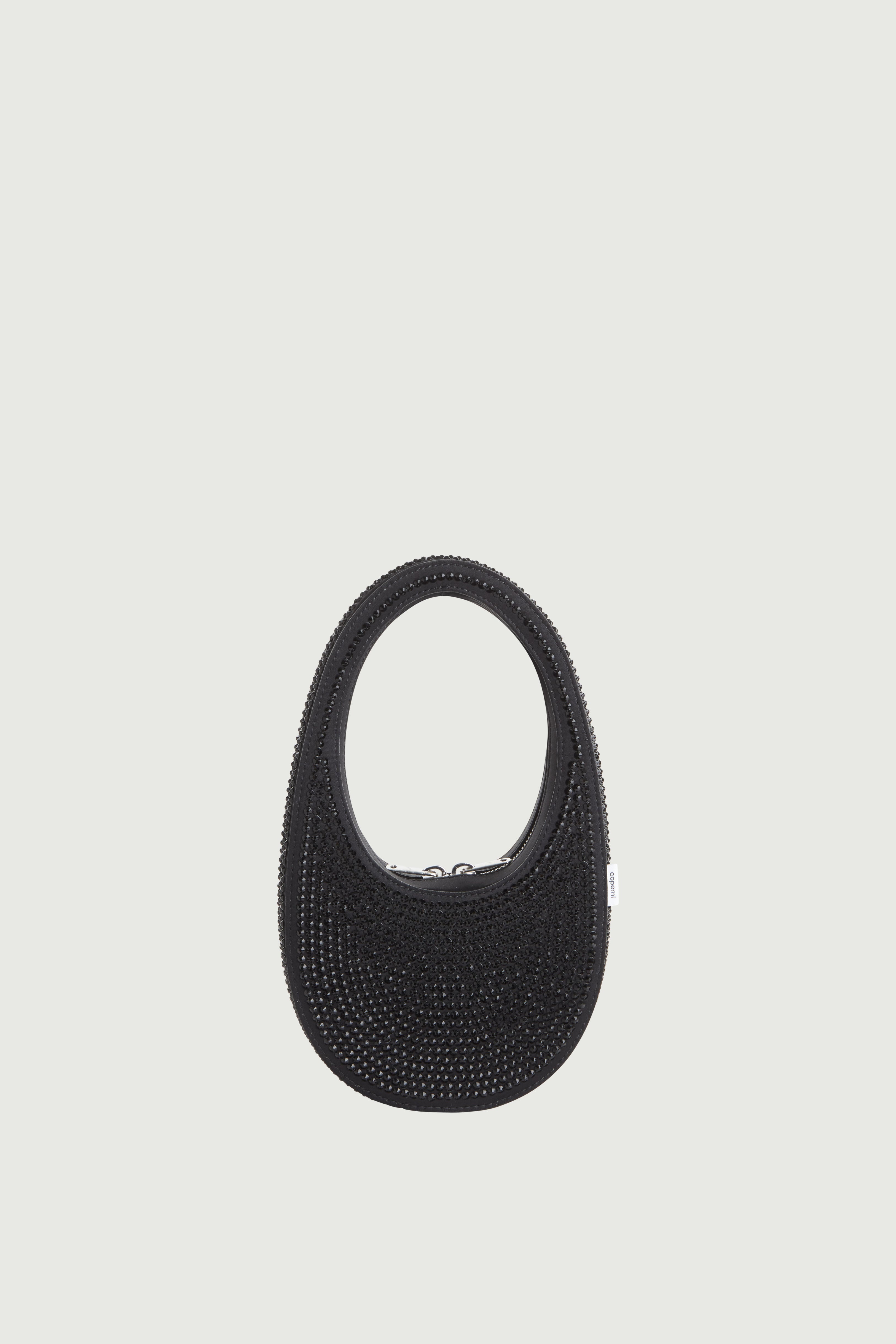 Crystal-Embellished Mini Swipe Bag - 5