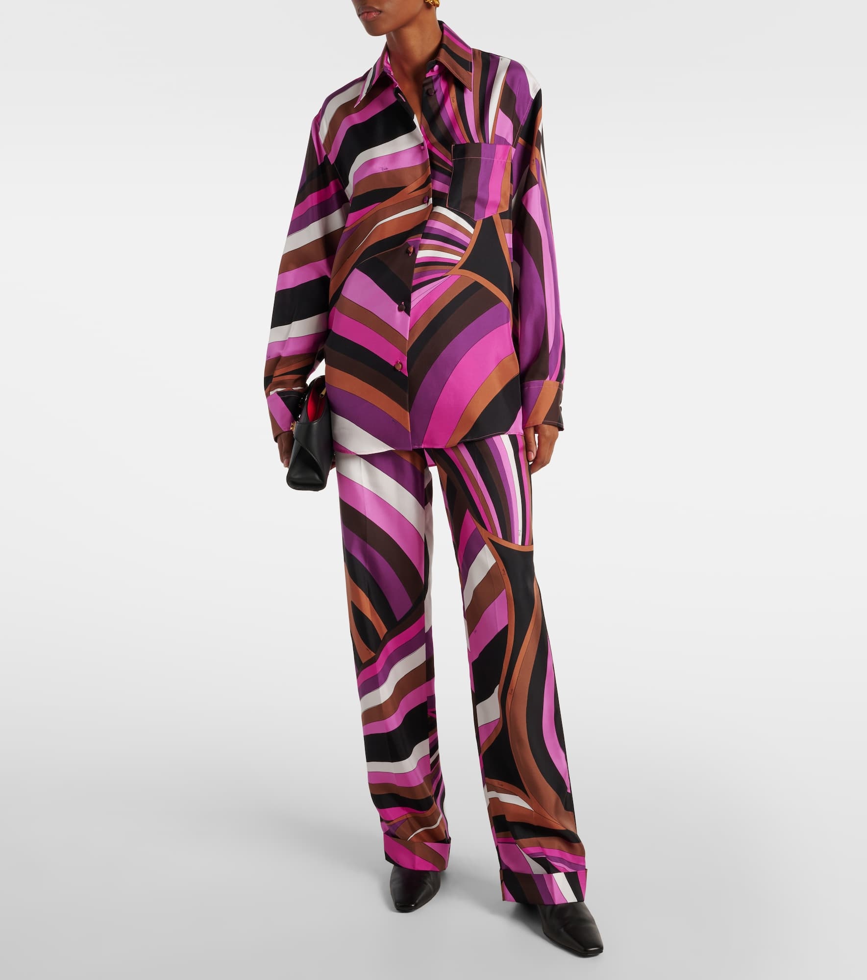 Iride silk twill shirt - 2