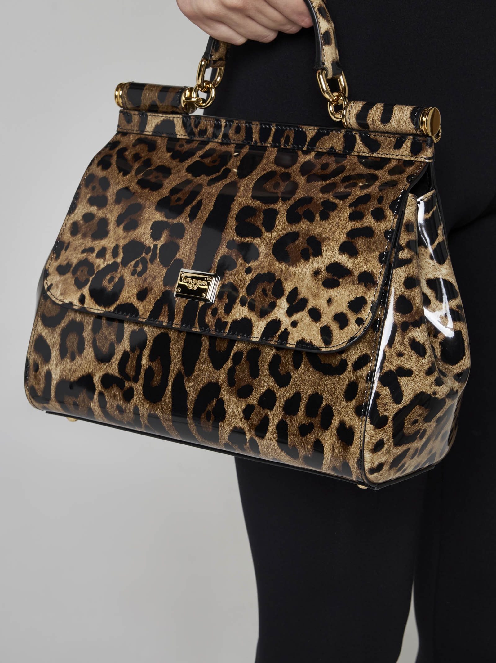 Sicily Kim animalier print medium leather bag - 2