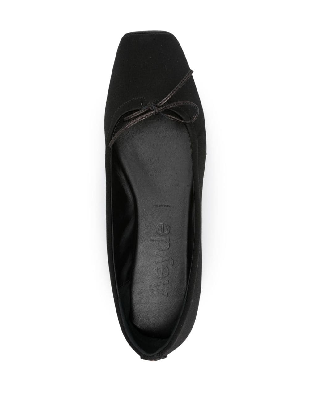 Gabriella satin ballerina shoes - 4
