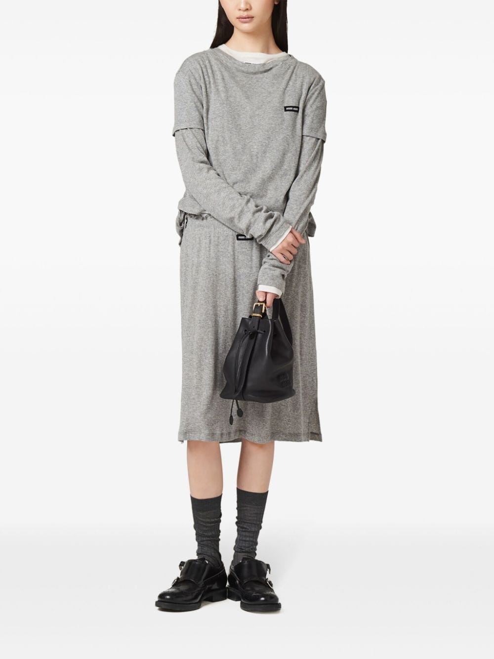 leather bucket bag - 2