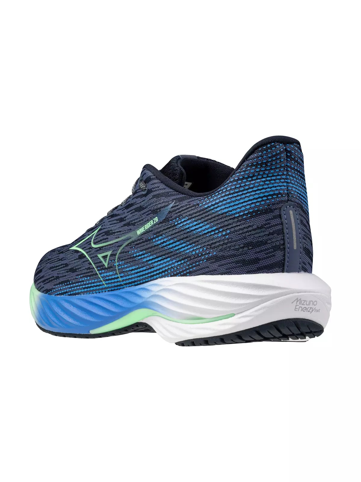 Wave Rider 28 "Vintage Indigo/Neo Mint" Men's Running Shoe - 4