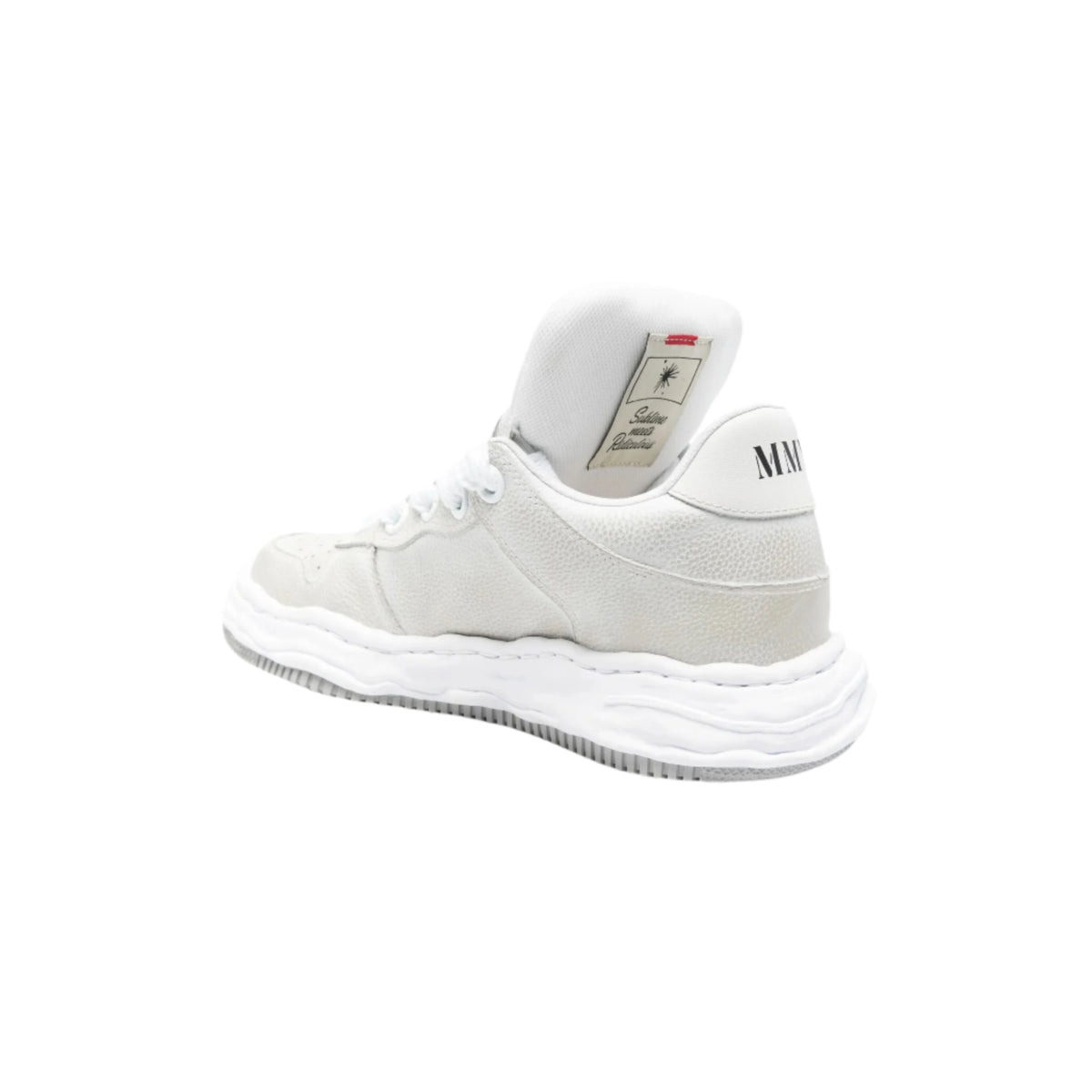 WAYNE PUFFER LOW-TOP SNEAKERS (WHITE) - 3