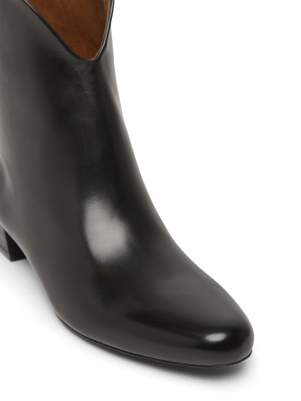 leather ankle boots - 4