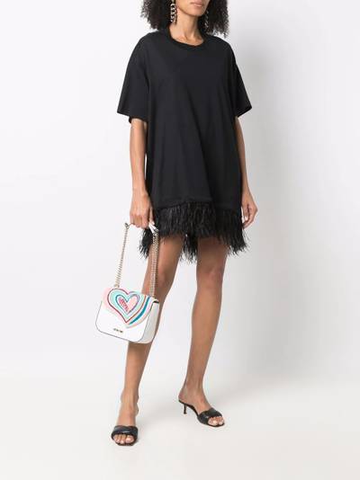 Moschino heart flap shoulder bag outlook