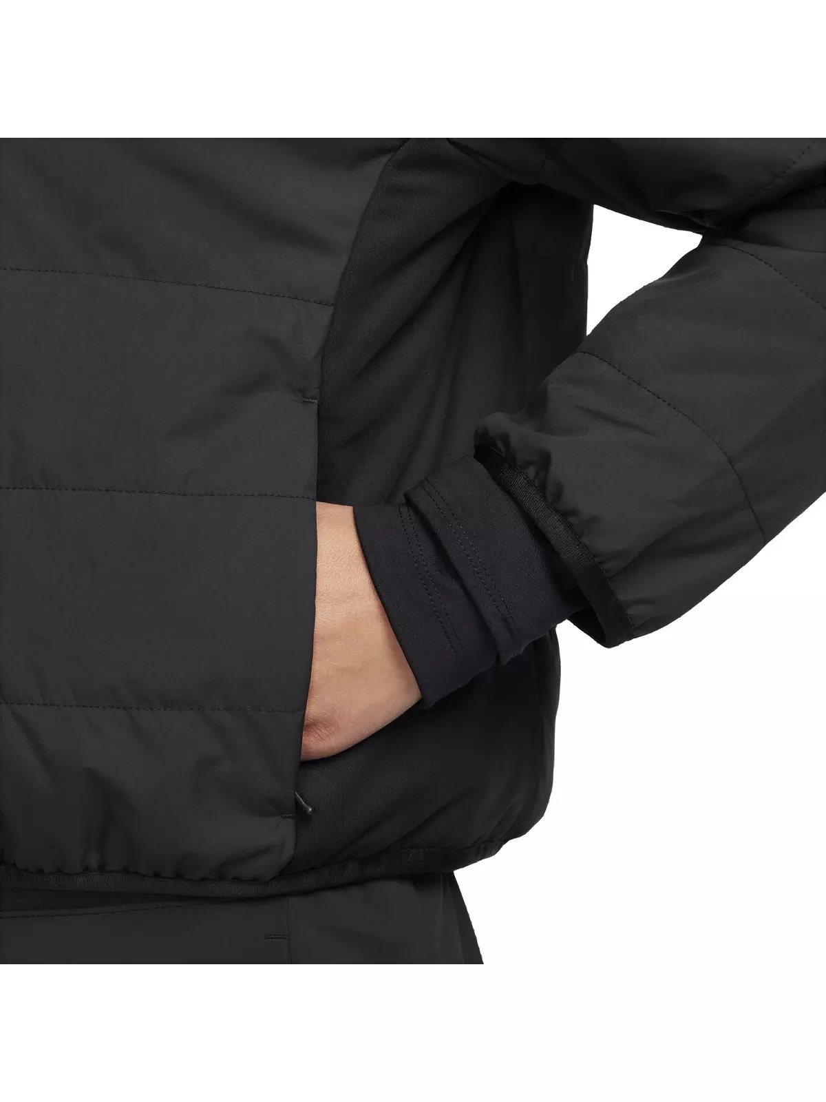 Women's Therma-FIT Swift Running Jacket -Black - 4