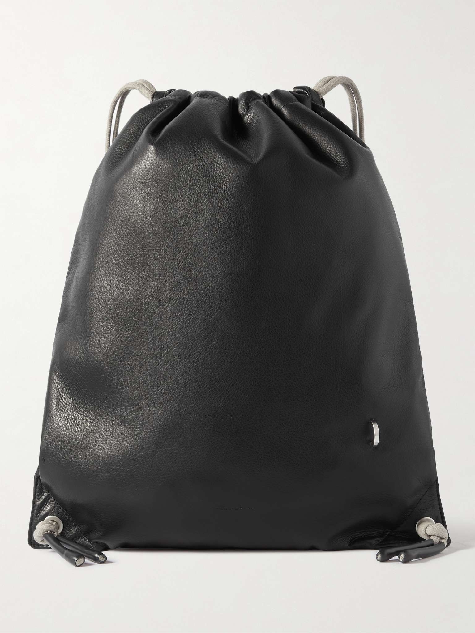 Embellished Full-Grain Leather Backpack - 1