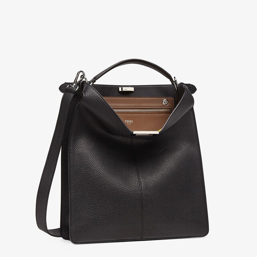 Black leather bag - 4